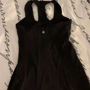 Lululemon shirt with built in sports bra